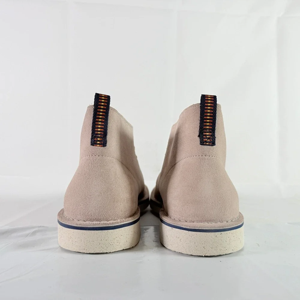 Clarks Bushacre 3 Men's Stone Suede Chukka Boots Size 11 M New‎ in Box